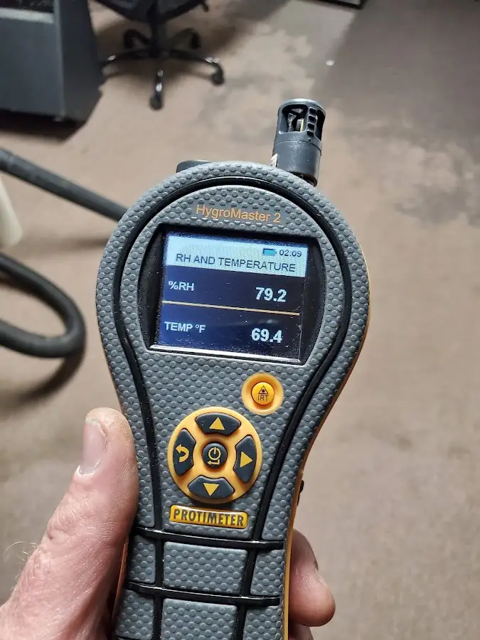 Moisture meter humidity assessment for Fire & Smoke Damage Restoration in Weatherford
